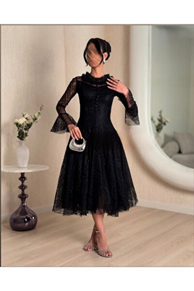 Sondos Fashion فستان سهره اسود