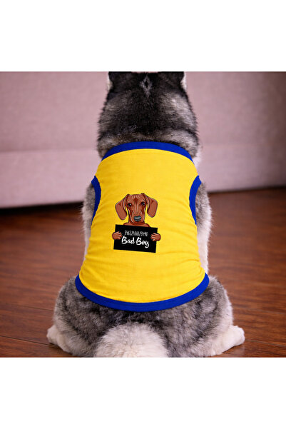 petite pati تي شيرت ساري وانتد براون للكلاب (100% قطن ممشط) للسلالات الصغيرة ...