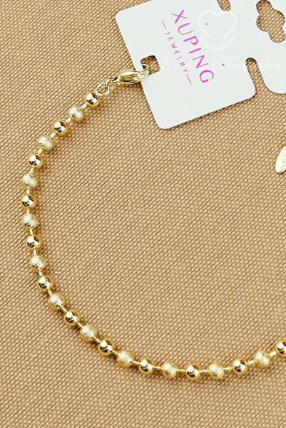Keyifli Hayaller سوار Xuping - سوار سلسلة Vip Xuping 3mm لامع - ذهبي لمّاع دو...