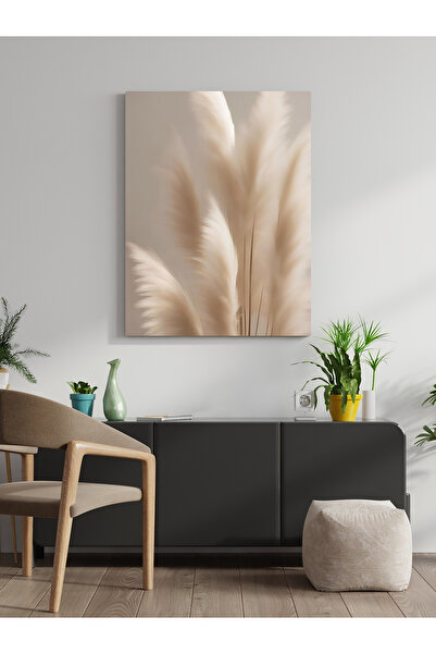 visdora Διακοσμητικός πίνακας τοίχου από καμβά Pampas για διακόσμηση σπιτιού,...