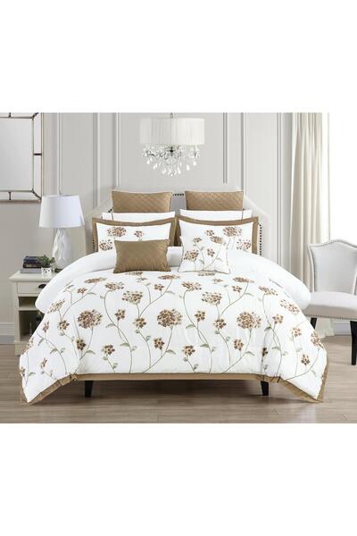 Ghaiboba Royal embroidered bedspread, 10 pieces, Zombie model 13