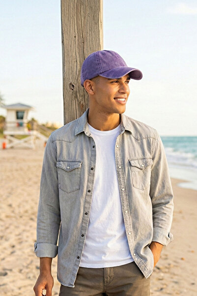 Ritagarcia Men's Unisex Vintage Canvas Baseball Cap - Adjustable Cotton Vinta...