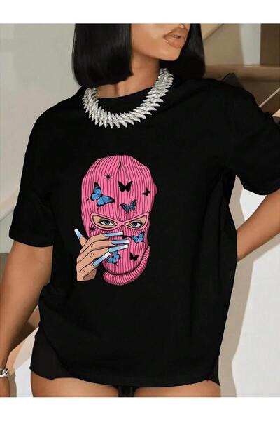 NOISSEY مجموعة تي شيرتات نسائية بطباعة Urban Pop Graphic، كود 5299