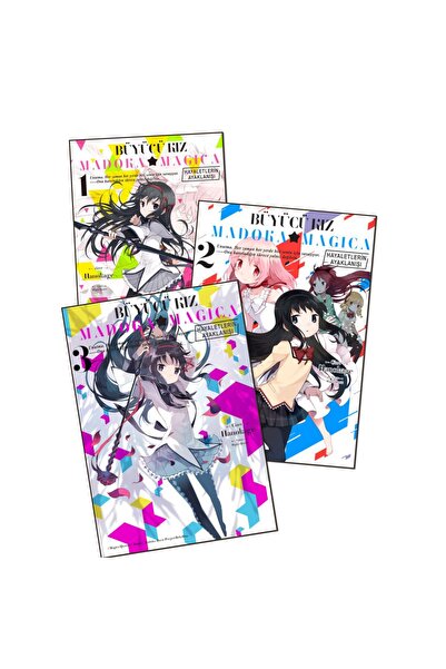 Komik Şeyler Büyücü Kız Madoka Magica Hayaletlerin Ayaklanışı 1-3. Ciltler