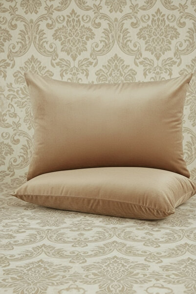 FARCY 2 Pieces Premium Series Velvet Fabric Cloud Pillow (50 X 70 cm)