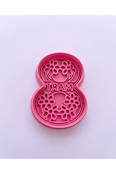 Filkorium3D Daisy 8 March Cookie Mold 8.3 cm – Special 3D Printing Cookie Cut...