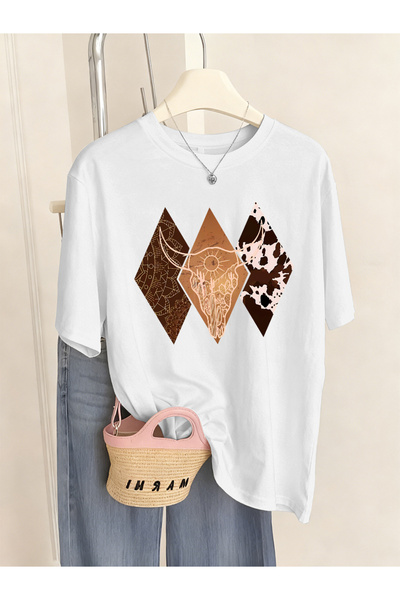 NOISSEY Colecția de tricouri pentru femei Urban Pop Graphic Cod 5379