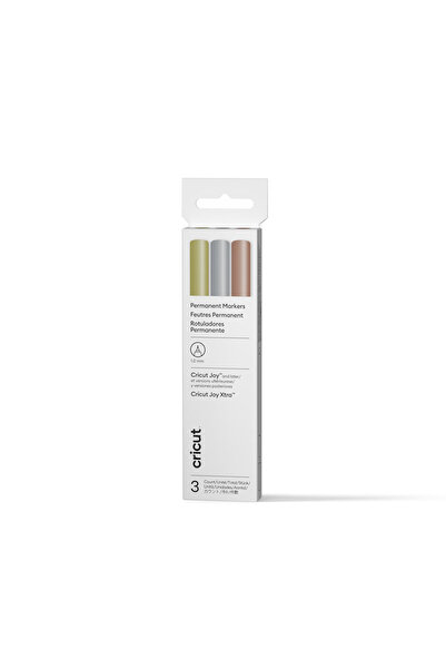 Cricut 2011934 مجموعة أقلام تحديد JOY KALICI مكونة من 3 قطع 1.0 مم