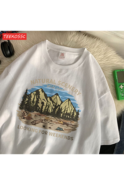 NOISSEY Colecția de tricouri pentru femei Urban Pop Graphic Cod 5237