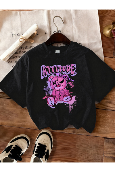 NOISSEY Colecția de tricouri pentru femei Urban Pop Graphic Cod 5513