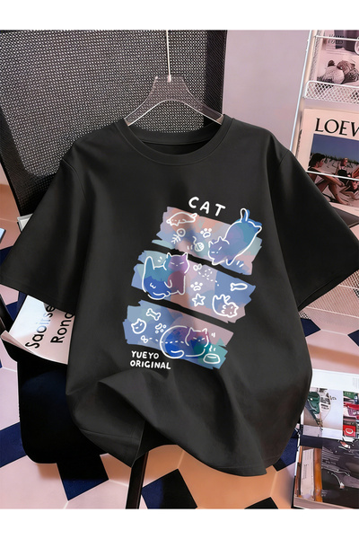 NOISSEY Colecția de tricouri pentru femei Urban Pop Graphic Cod 5354