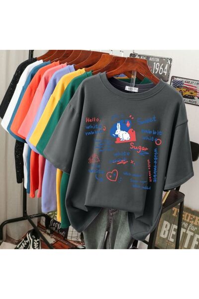 NOISSEY Συλλογή Γυναικείων Μπλουζών Urban Pop Graphic Κωδικός 5203