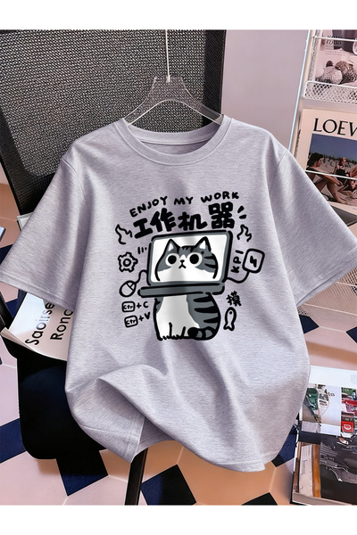 NOISSEY Colecția de tricouri pentru femei Urban Pop Graphic Cod 5133