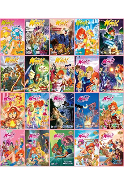 Komik Şeyler Winx Club 1-20. Fasiküller Çizgi Roman Seti