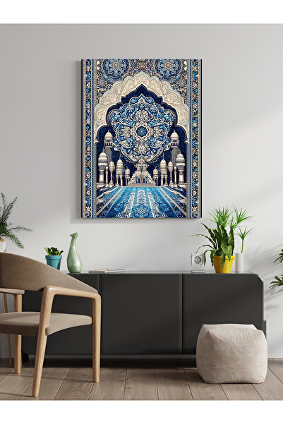 visdora Ισλαμικό Μοντέλο Ζωγραφική σε Καμβά Διακόσμηση Σπιτιού Γραφείου Κουζί...