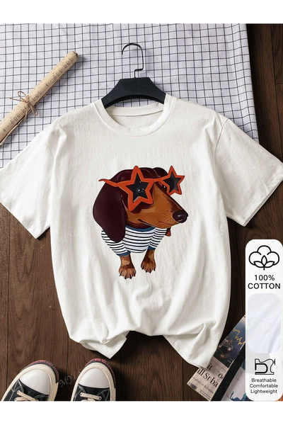 NOISSEY Colecția de tricouri pentru femei Urban Pop Graphic Cod 5221