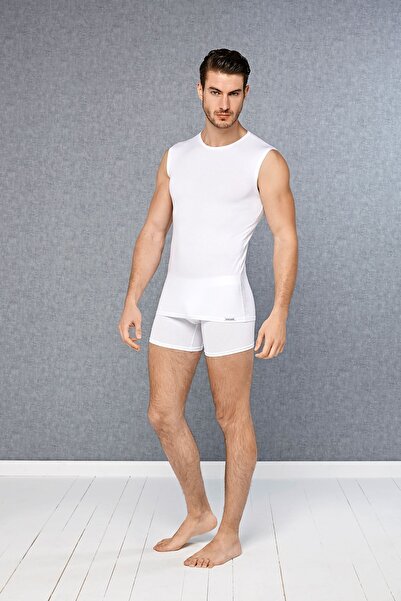 Doreanse Men's Modal / Cotton Sleeveless Crew Neck Tank Top