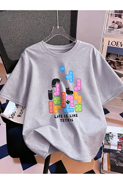 NOISSEY Colecția de tricouri pentru femei Urban Pop Graphic Cod 5324