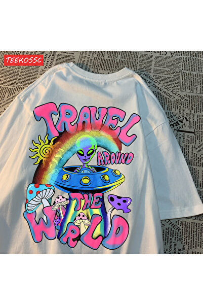 NOISSEY Colecția de tricouri pentru femei Urban Pop Graphic Cod 5165