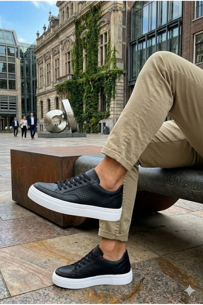 GÜR MODA AYAKKABI Orthopedic Lace-Up Lightweight Slipper with Stitched Soles ...