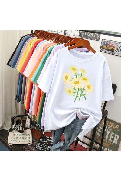 NOISSEY Colecția de tricouri pentru femei Urban Pop Graphic Cod 5170