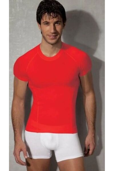 Doreanse Men's Modal / Cotton Short Sleeve Thick Crew Neck Slim Fit Tshirt