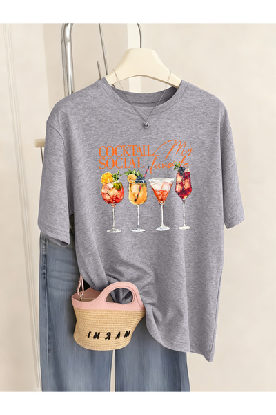 NOISSEY Colecția de tricouri pentru femei Urban Pop Graphic Cod 5515