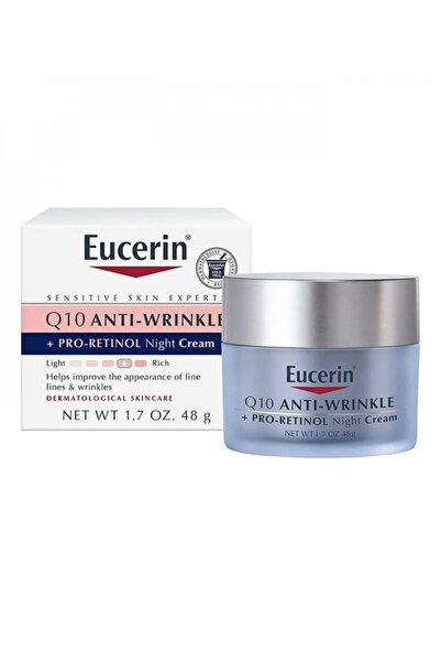 Generic Anti-wrinkle night face cream with retinol + Q10, 48g