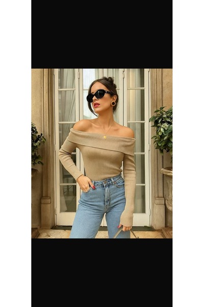 THEK BUTİK Madonna Ribbed Knit Bodysuit