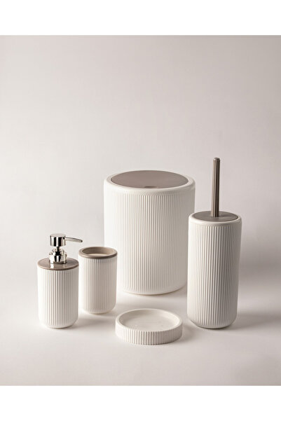 Madame Coco Σετ μπάνιου Martre Lautre 5 τεμαχίων - Soft Ecru