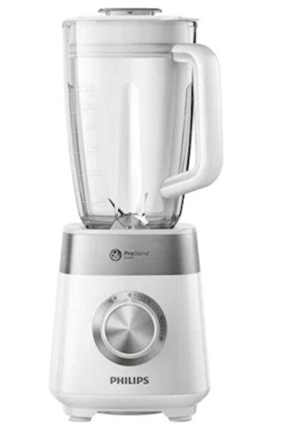 Philips Blender ProBlend Crush Series 5000, 800 W, 2 L, 3 Speeds (White/Silver)