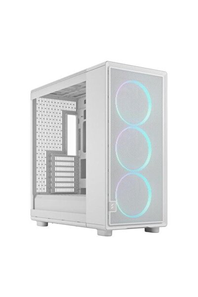 Fractal Design Carcasa Epoch XL RGB Clear Tint, Full Tower, Fara sursa (Alb)