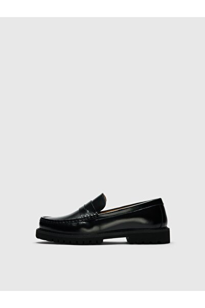 SELECTED Penny Loafer Leder
