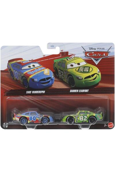 Disney Set of 2 Cars 3 - Sage Vanderspin and Darren Leadfoot