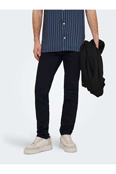 Only & Sons Slim Fit Jeans ONSLOOM Niedrige Taille Slim Fit Jeans