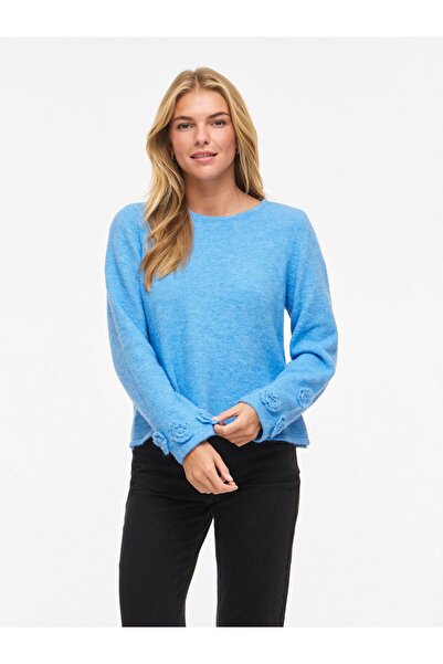 VILA Strickpullover VIPETRA Rundhals