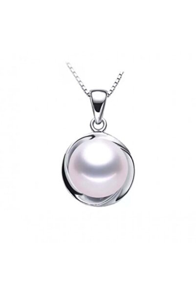 Generic Sterling Silver and Natural Pearl Pendant Necklace with High-Quality ...