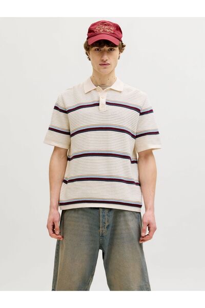 Jack & Jones Pletené polo tričko Pletené polo tričko