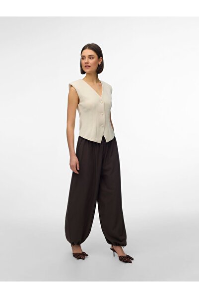 Vero Moda Hose VMLEIA Mittlere Taille Hose