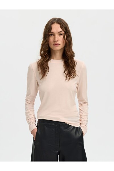 SELECTED Oberteil mit langen Ärmeln Slim Fit