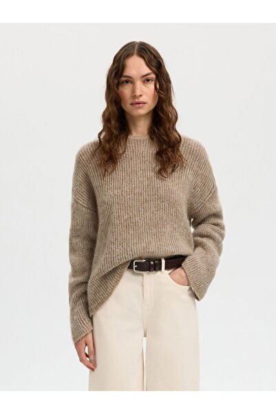 SELECTED Pullover Wollmix