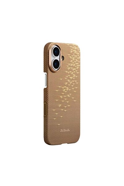 PITAKA Back Protection Case for Apple iPhone 17, Glinds of Gold, Ultra-Slim (...