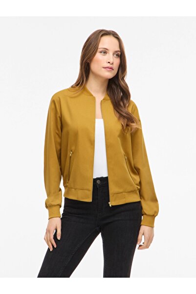 VILA Bomberjacke VIBUBBLE Reißverschluss