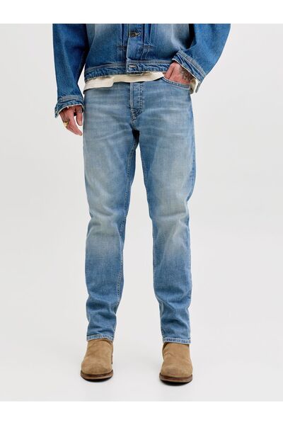Jack & Jones Džíny se zúženým střihem JJIMIKE JJORGINAL JOS 511 NOOS Tapered ...
