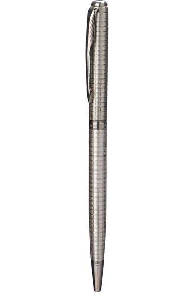Parker Sonnet Slim Premium Ballpoint Pen in Sterling Silver with Silver Trim ...