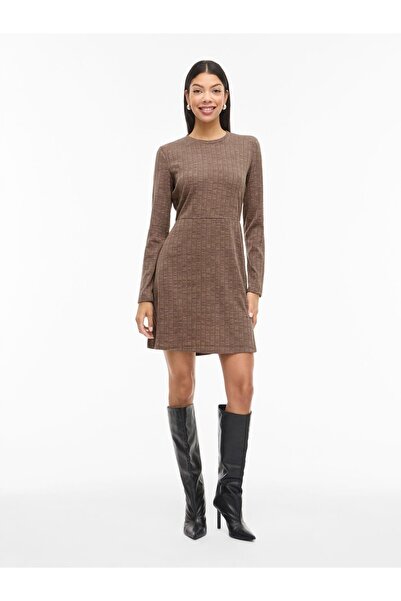 VILA Minikleid VISEWI Langärmeliges