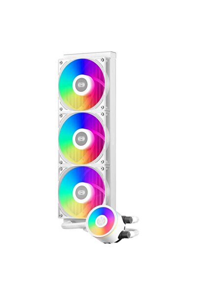 PCCOOLER Cooler CPU DA360 Pro aRGB, 3 x 120mm, 500 - 2200 RPM, iluminare RGB ...
