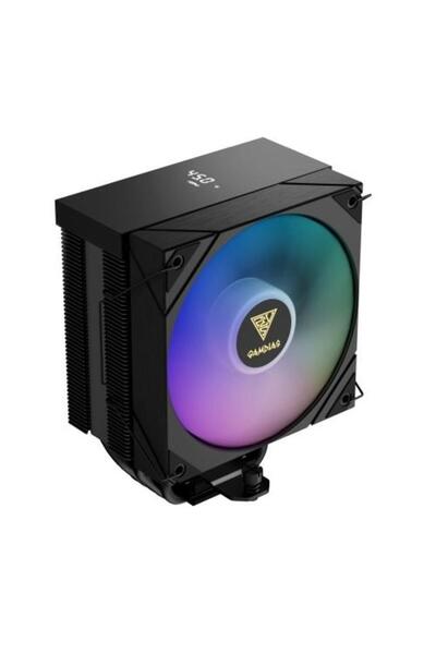 gamdias CPU Cooler Boreas M2 51D, aRGB lighting, 800 - 2000rpm, 120mm (Black)