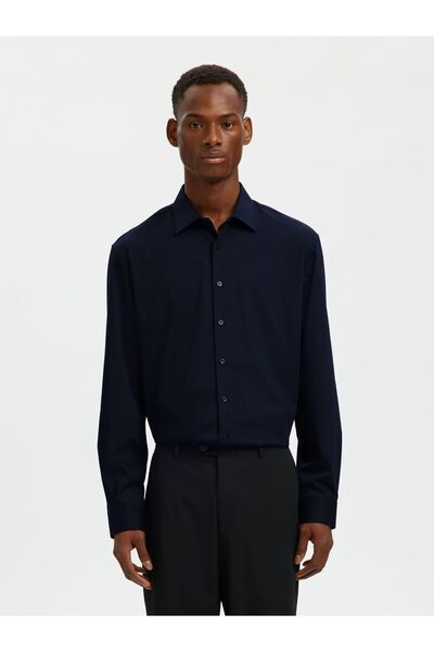 SELECTED Regular fit Hemd Stretch