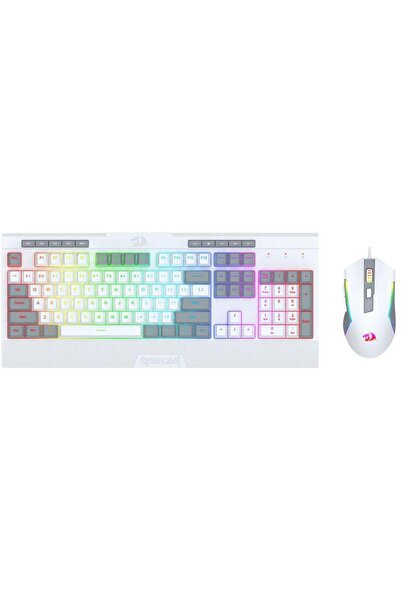 REDRAGON Kit tastatura si mouse S151 Gaming Essentials, Wired, USB, iluminare...
